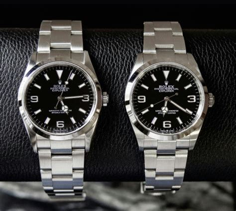 rolex explorer ref 14270 c|114270 vs 124270.